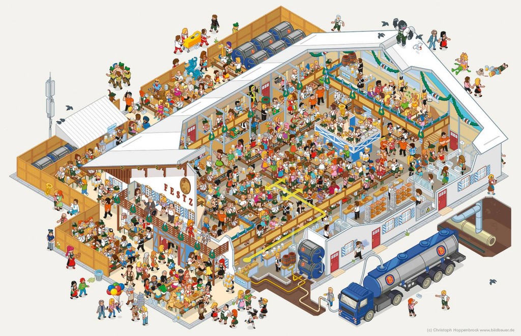 Illustrazione Oktoberfest